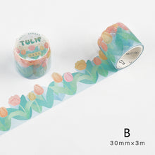 Load image into Gallery viewer, 30mm*3m Dream Corner Series Decorative Adhesive Tape Flower Cloud Pearl Masking Washi Tape Scrapbooking Decoration Tapes
