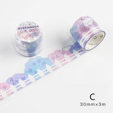 Load image into Gallery viewer, 30mm*3m Dream Corner Series Decorative Adhesive Tape Flower Cloud Pearl Masking Washi Tape Scrapbooking Decoration Tapes
