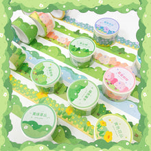 Load image into Gallery viewer, 25mm*3m Forest Cloud Series Decorative Adhesive Tape Flower Tree Masking Washi Tape Scrapbooking Decoration Tapes
