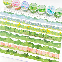 Load image into Gallery viewer, 25mm*3m Forest Cloud Series Decorative Adhesive Tape Flower Tree Masking Washi Tape Scrapbooking Decoration Tapes
