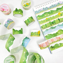 Load image into Gallery viewer, 25mm*3m Forest Cloud Series Decorative Adhesive Tape Flower Tree Masking Washi Tape Scrapbooking Decoration Tapes
