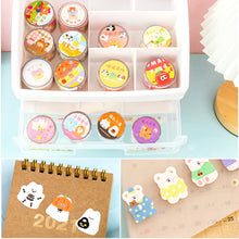Load image into Gallery viewer, 30mm*3m Cartoon Animal Party Series Decorative Adhesive Tape Kawaii Masking PET Tape Scrapbooking Decoration Tapes
