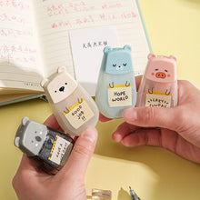 Load image into Gallery viewer, 5mm*5m Kawaii Animal Bear Double Sided Tape Dispensing Adhesive Paper Tape DIY Scrapbooking Glue Office School Stationery Supplies
