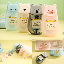 Load image into Gallery viewer, 5mm*5m Kawaii Animal Bear Double Sided Tape Dispensing Adhesive Paper Tape DIY Scrapbooking Glue Office School Stationery Supplies
