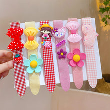 Load image into Gallery viewer, Girls Bow Hairbands Velcro Hair Accessories Hair bands Post Baby Headband Hairpin Bangs Posted Broken Hair Holder Headdress
