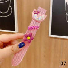 Load image into Gallery viewer, Girls Bow Hairbands Velcro Hair Accessories Hair bands Post Baby Headband Hairpin Bangs Posted Broken Hair Holder Headdress
