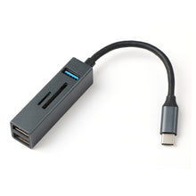 Load image into Gallery viewer, USB-C 5in1 Card Reader Hub Multi-function Docking Station Usb3.0hub Aluminum Alloy Combo
