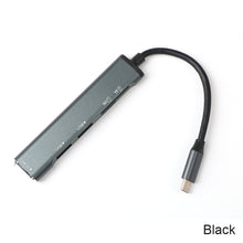 Load image into Gallery viewer, USB-C Hub Support High Resolution Hub3.0 Card Reader Usb Splitter 5 in 1
