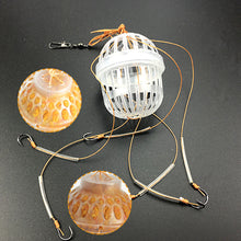 Load image into Gallery viewer, Fishing Hooks Explosion Baits Cage Sea Box Hook Monsters With Six Strong Carbon Steel Plastics Carp Spherical Tackle Tools
