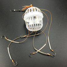 Load image into Gallery viewer, Fishing Hooks Explosion Baits Cage Sea Box Hook Monsters With Six Strong Carbon Steel Plastics Carp Spherical Tackle Tools
