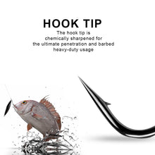 Load image into Gallery viewer, 50 pcs/pack Double Hook Luya Hook With Barb Anchor Hook Fishing Luya Fish Hook Thunder Frog Hook Fishing Gear
