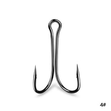 Load image into Gallery viewer, 50 pcs/pack Double Hook Luya Hook With Barb Anchor Hook Fishing Luya Fish Hook Thunder Frog Hook Fishing Gear

