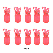 Load image into Gallery viewer, 10pcs/pack Squid Jig Hook Protector Shrimp Jig Squid Hooks Cap Umbrella Hook Hat Field Protector Fishing Tackle
