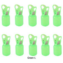 Load image into Gallery viewer, 10pcs/pack Squid Jig Hook Protector Shrimp Jig Squid Hooks Cap Umbrella Hook Hat Field Protector Fishing Tackle
