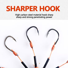 Load image into Gallery viewer, 2pcs/lot Fishing Hook Flip Hook Explosion Fishing Hook Wild Fishing Of Flip Cakes Eight Claws Anti-board Anti-hanging
