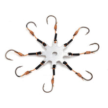 Load image into Gallery viewer, 2pcs/lot Fishing Hook Flip Hook Explosion Fishing Hook Wild Fishing Of Flip Cakes Eight Claws Anti-board Anti-hanging
