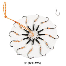 Load image into Gallery viewer, 2pcs/lot Fishing Hook Flip Hook Explosion Fishing Hook Wild Fishing Of Flip Cakes Eight Claws Anti-board Anti-hanging
