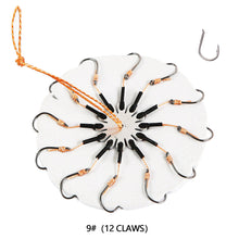 Load image into Gallery viewer, 2pcs/lot Fishing Hook Flip Hook Explosion Fishing Hook Wild Fishing Of Flip Cakes Eight Claws Anti-board Anti-hanging
