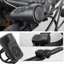 Load image into Gallery viewer, 4 Sounds Bike Electronic Loud Horn 120 Db Warning Safety Electric Bicycle Handlebar Bell USB Charging Cycling Accessories
