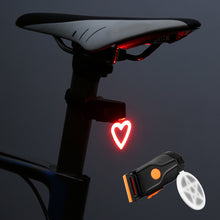 Load image into Gallery viewer, Bicycle Taillight Twelve Constellations USB Charge Led Bike Light Flash Tail Rear Lights for road Mtb Bike Seatpost
