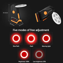 Load image into Gallery viewer, Bicycle Taillight Twelve Constellations USB Charge Led Bike Light Flash Tail Rear Lights for road Mtb Bike Seatpost

