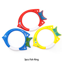 Load image into Gallery viewer, Kids Diving Game Toys Set Water Sports Throwing Toy Diving Training Swimming Pool Toys For Summer Activities and Outdoor Games

