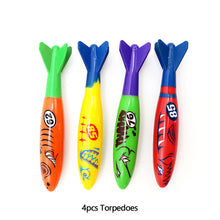 Load image into Gallery viewer, Kids Diving Game Toys Set Water Sports Throwing Toy Diving Training Swimming Pool Toys For Summer Activities and Outdoor Games
