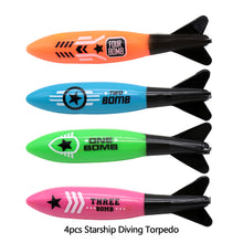 Load image into Gallery viewer, Kids Diving Game Toys Set Water Sports Throwing Toy Diving Training Swimming Pool Toys For Summer Activities and Outdoor Games
