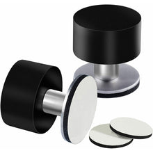 Load image into Gallery viewer, Stainless Steel Punch-free Door Stopper Silent Sticker Holders Self Adhesive Wall Protectors Floor Mounted Nail-free Door Stop

