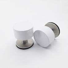 Load image into Gallery viewer, Stainless Steel Punch-free Door Stopper Silent Sticker Holders Self Adhesive Wall Protectors Floor Mounted Nail-free Door Stop
