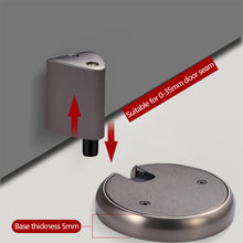 Load image into Gallery viewer, Non-Punch Door Stopper Automatic Floor Stop Self-Locking Door Stop Furniture Fittings Gold Black Grey Stopper for Door Windproof Door Stops
