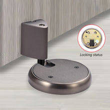 Load image into Gallery viewer, Non-Punch Door Stopper Automatic Floor Stop Self-Locking Door Stop Furniture Fittings Gold Black Grey Stopper for Door Windproof Door Stops

