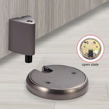 Load image into Gallery viewer, Non-Punch Door Stopper Automatic Floor Stop Self-Locking Door Stop Furniture Fittings Gold Black Grey Stopper for Door Windproof Door Stops
