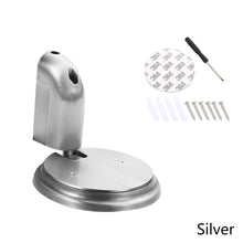 Load image into Gallery viewer, Non-Punch Door Stopper Automatic Floor Stop Self-Locking Door Stop Furniture Fittings Gold Black Grey Stopper for Door Windproof Door Stops
