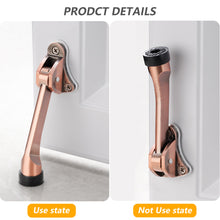 Load image into Gallery viewer, Zinc Alloy Kick Door Stopper Lever Retainer Anti-collision Stop Device Free Stop for Floor Door Block Stop Holder Hardware
