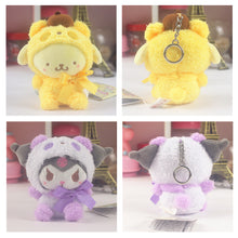 Load image into Gallery viewer, 10CM Kawaii My Melody Kuromi Plush Toys Soft Stuffed Soft Dolls Family Party Dolls For Children Christmas New Year Birthday Gifts
