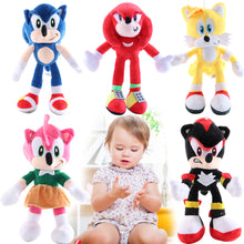Load image into Gallery viewer, 5inch Sonic The Hedgehog Shadow Amy Rose Knuckle Tail Silva Plush Toy Soft Stuffed Soft Dolls Family Party Dolls For Children Christmas New Year Birthday Gifts
