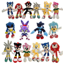 Load image into Gallery viewer, 5inch Sonic The Hedgehog Shadow Amy Rose Knuckle Tail Silva Plush Toy Soft Stuffed Soft Dolls Family Party Dolls For Children Christmas New Year Birthday Gifts
