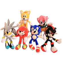 Load image into Gallery viewer, 5inch Sonic The Hedgehog Shadow Amy Rose Knuckle Tail Silva Plush Toy Soft Stuffed Soft Dolls Family Party Dolls For Children Christmas New Year Birthday Gifts
