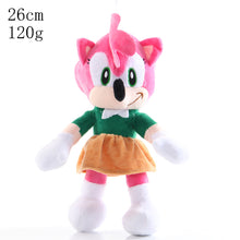 Load image into Gallery viewer, 8inch Sonic The Hedgehog Shadow Amy Rose Knuckle Tail Silva Plush Toy Soft Stuffed Soft Dolls Family Party Dolls For Children Christmas New Year Birthday Gifts
