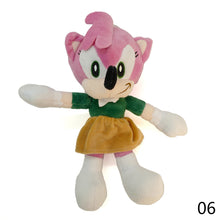 Load image into Gallery viewer, 8inch Sonic The Hedgehog Shadow Amy Rose Knuckle Tail Silva Plush Toy Soft Stuffed Soft Dolls Family Party Dolls For Children Christmas New Year Birthday Gifts
