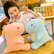 Load image into Gallery viewer, 30/40cm Cartoon Dinosaur Plush Toys Soft Stuffed Soft Dolls Family Party Dolls For Children Christmas New Year Birthday Gifts
