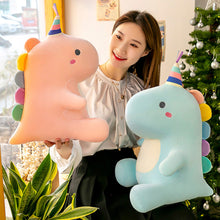 Load image into Gallery viewer, 30/40cm Cartoon Dinosaur Plush Toys Soft Stuffed Soft Dolls Family Party Dolls For Children Christmas New Year Birthday Gifts

