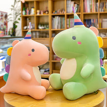 Load image into Gallery viewer, 30/40cm Cartoon Dinosaur Plush Toys Soft Stuffed Soft Dolls Family Party Dolls For Children Christmas New Year Birthday Gifts
