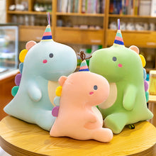 Load image into Gallery viewer, 30/40cm Cartoon Dinosaur Plush Toys Soft Stuffed Soft Dolls Family Party Dolls For Children Christmas New Year Birthday Gifts
