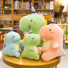 Load image into Gallery viewer, 30/40cm Cartoon Dinosaur Plush Toys Soft Stuffed Soft Dolls Family Party Dolls For Children Christmas New Year Birthday Gifts
