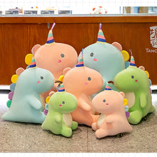 Load image into Gallery viewer, 30/40cm Cartoon Dinosaur Plush Toys Soft Stuffed Soft Dolls Family Party Dolls For Children Christmas New Year Birthday Gifts
