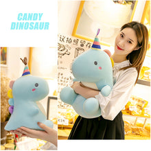 Load image into Gallery viewer, 30/40cm Cartoon Dinosaur Plush Toys Soft Stuffed Soft Dolls Family Party Dolls For Children Christmas New Year Birthday Gifts
