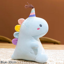 Load image into Gallery viewer, 30/40cm Cartoon Dinosaur Plush Toys Soft Stuffed Soft Dolls Family Party Dolls For Children Christmas New Year Birthday Gifts

