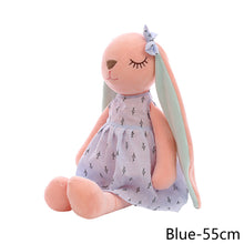 Load image into Gallery viewer, Cute Bunny Plush Toys Soft Stuffed Soft Dolls Baby Soothing Rabbit Doll With Sleeping Doll For Children Christmas New Year Birthday Gifts
